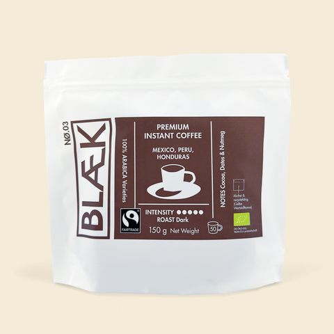 BLÆK Instant Kaffee NØ.3 - Dark Roast - 150g